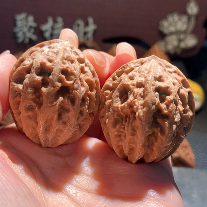 吊坠文玩核桃聚核财婉楸125