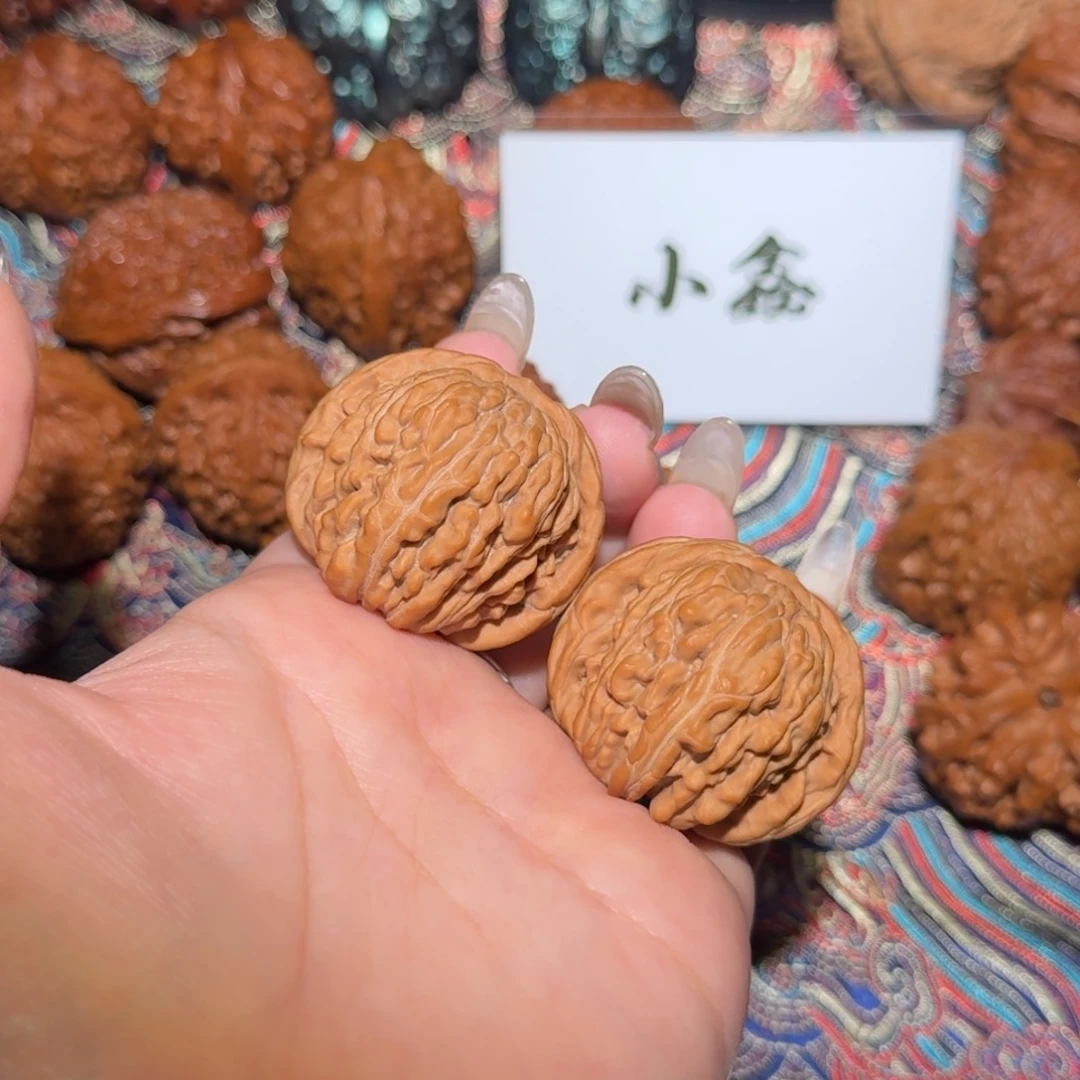 文玩核桃把件1491号39平谷四座楼文玩核桃