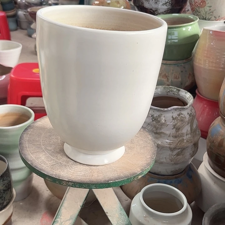 瓷片口18高24瑕景德镇陶瓷学院