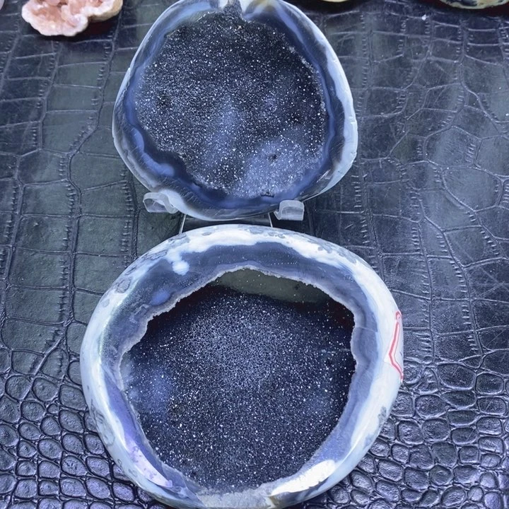 未镶嵌珠宝半成品紫晶彩晶雪景盆