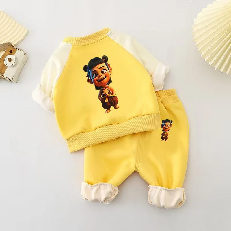 男童童装春秋装套装2025新款宝宝帅气休闲外穿衣服小童长袖两件套