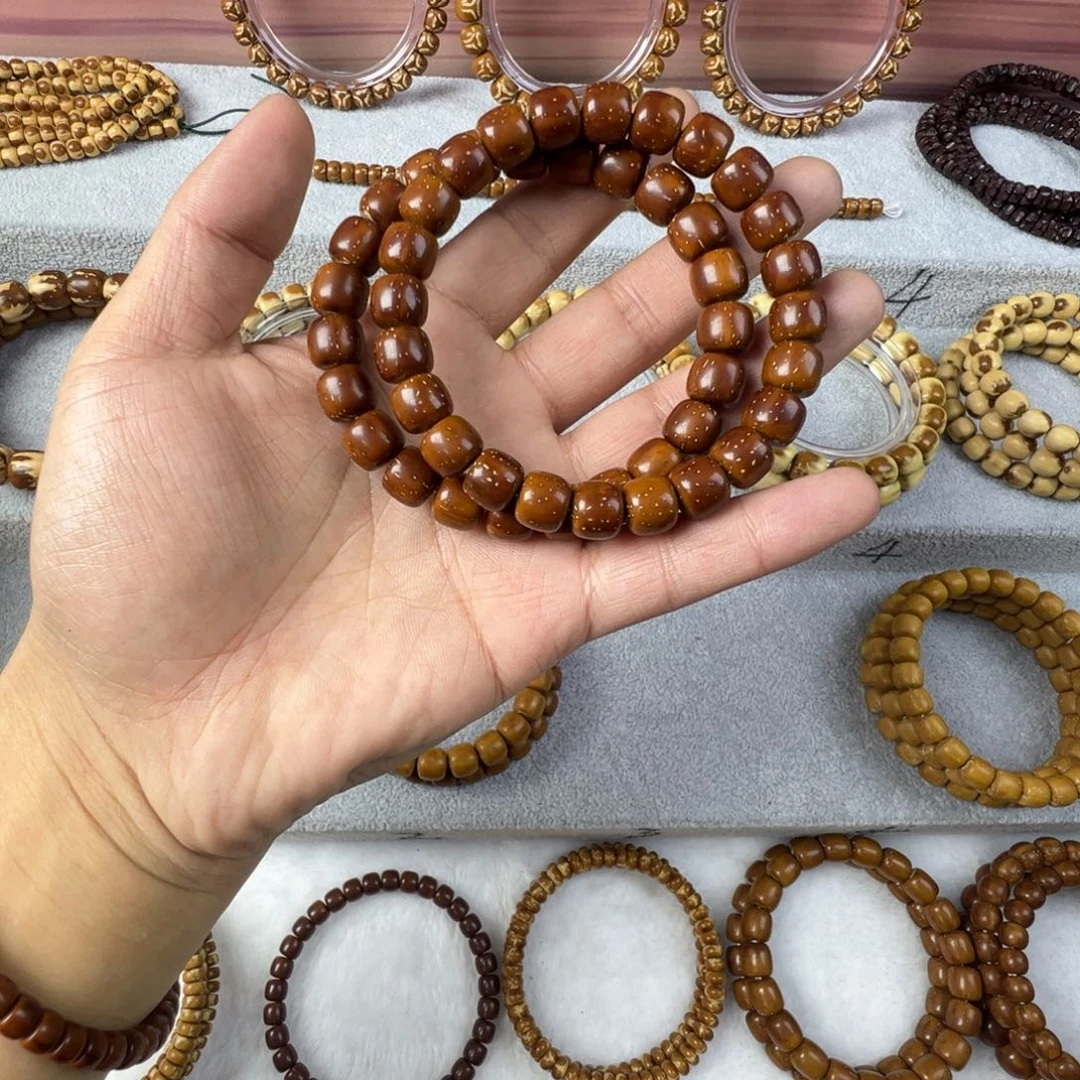 紫金鼠手串实心紫金鼠老型手串10