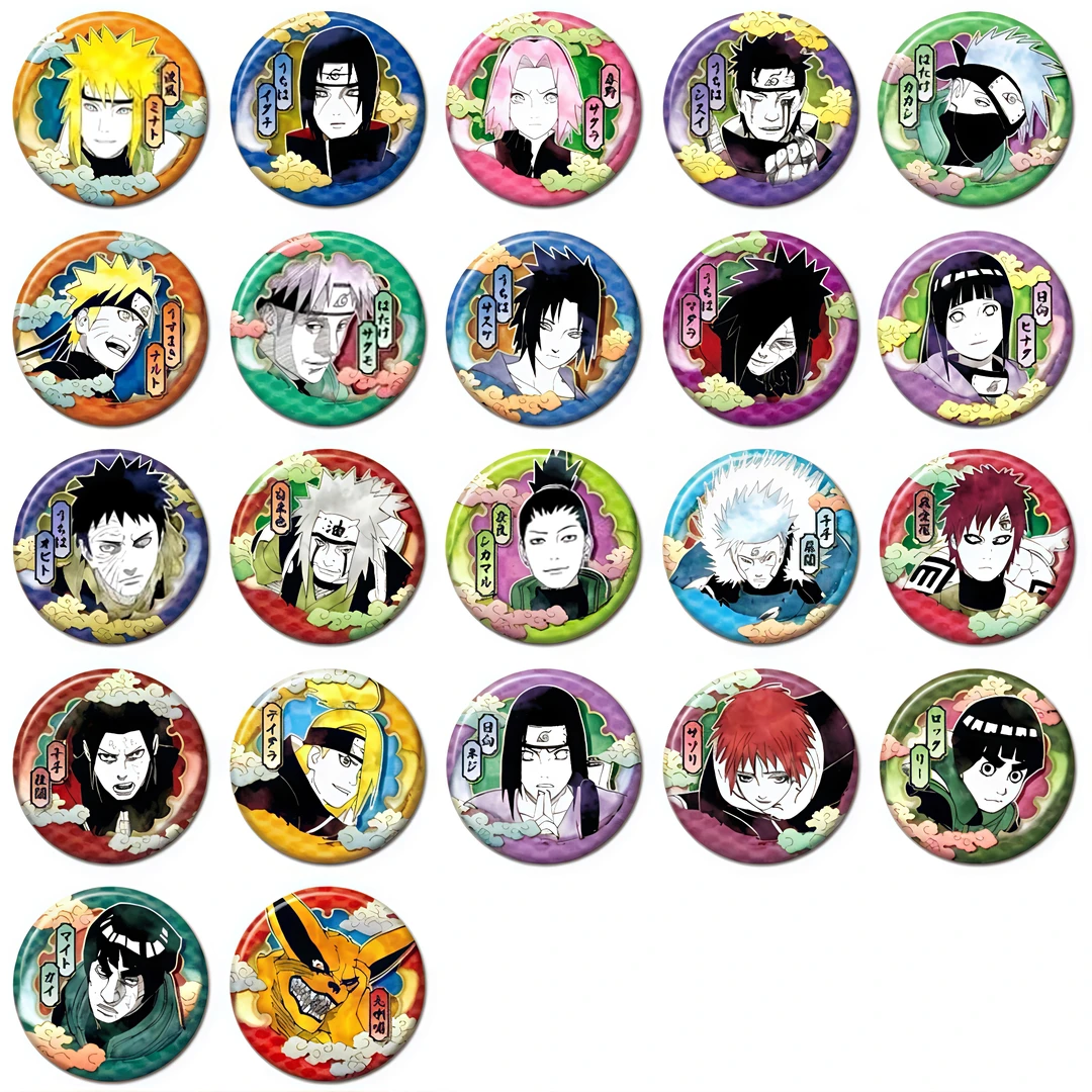 【拆盒】正版日谷《火影忍者》JF2025原画吧唧系列徽章潮玩盲盒（代拆）