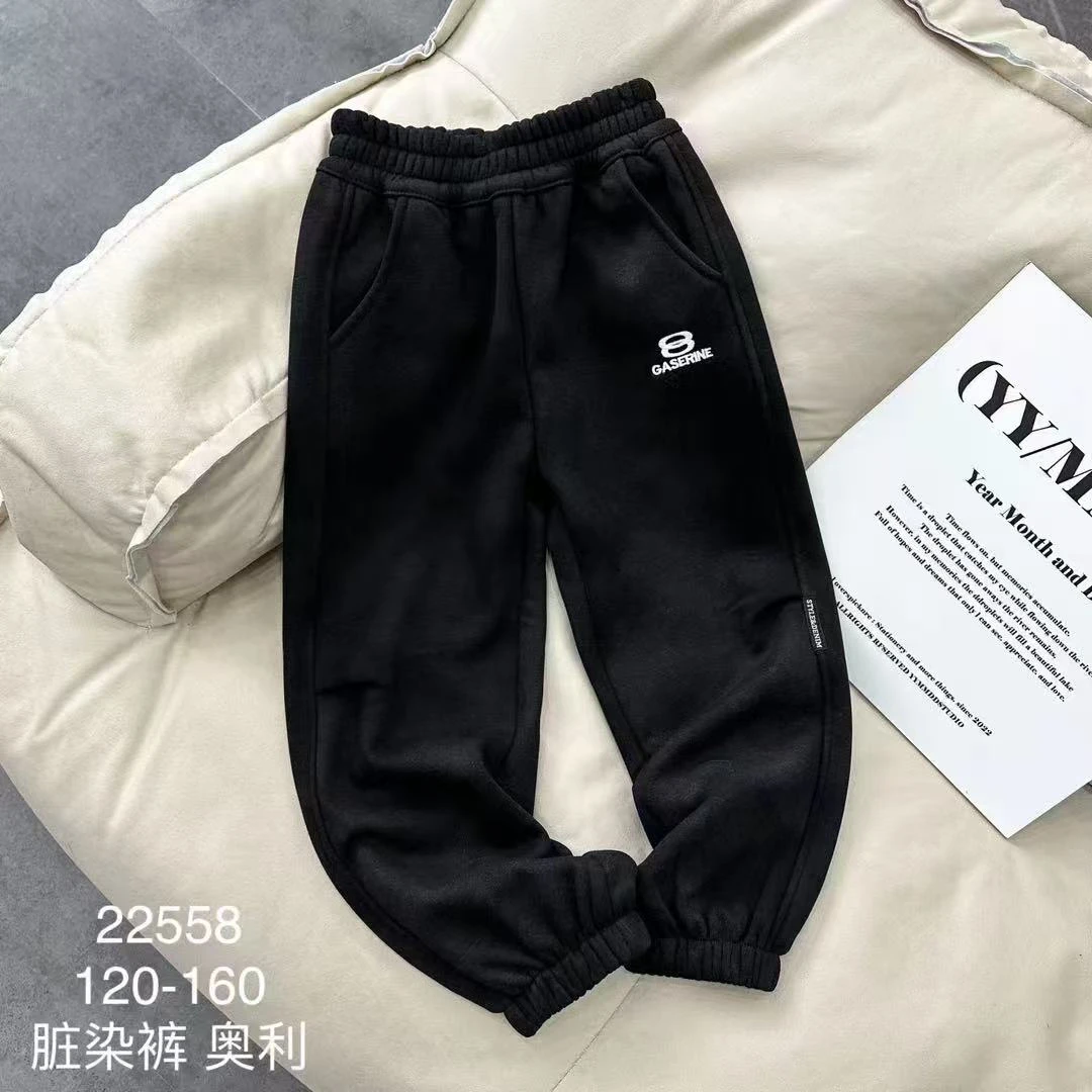 冬款加绒（039号-040号款）儿童裤子时尚潮流长裤