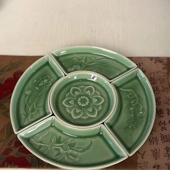 龙泉云间青瓷小米茶器