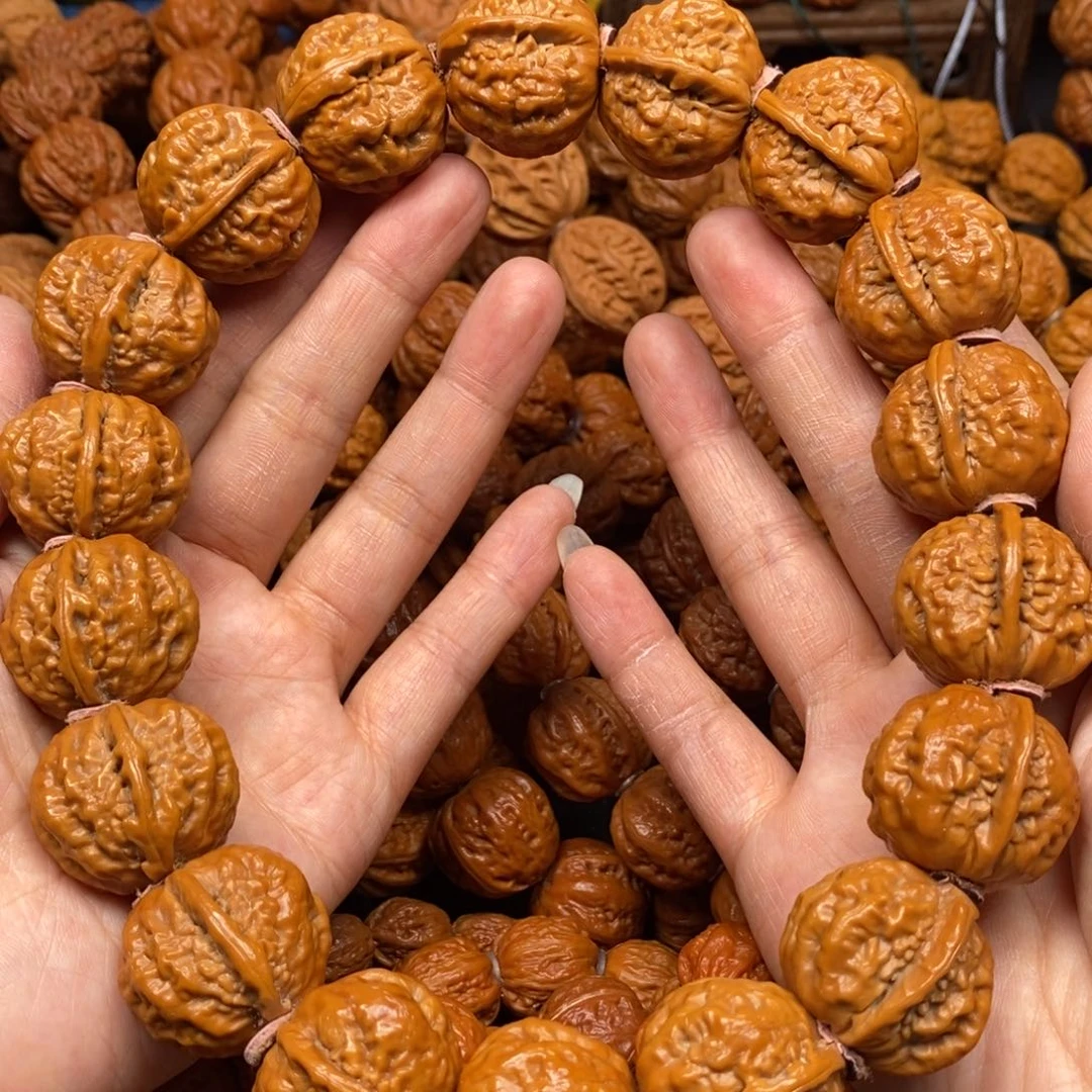 桃核手串麒麟元宝