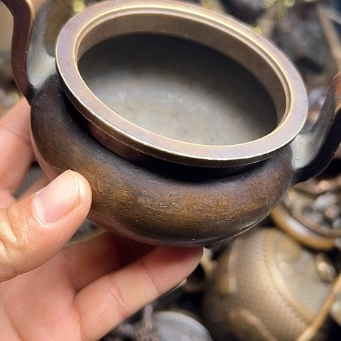 铜制文玩把玩物件