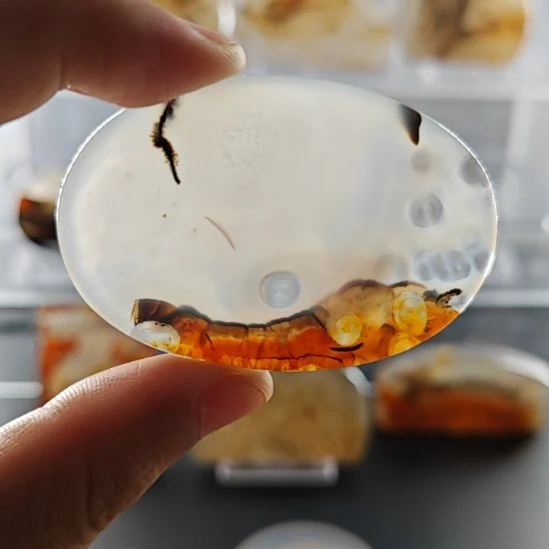 玛瑙/玉髓未镶嵌吊坠(不含链)