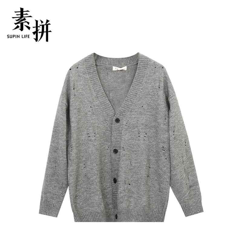 素拼针织衫SPAZZ335242AM