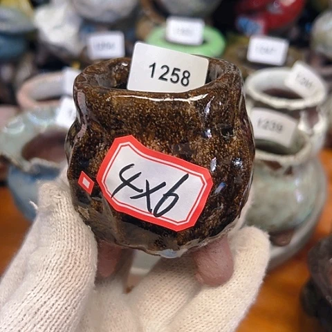 粗陶花盆手工花盆