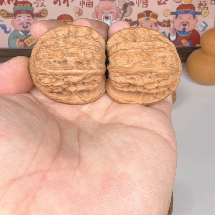 手串文玩核桃白狮子40/41/39