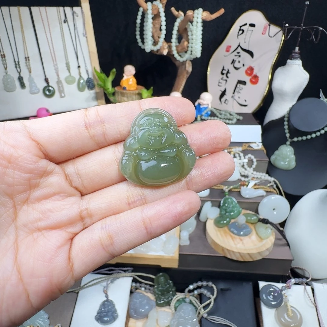 相***葵颈饰未镶嵌和田玉