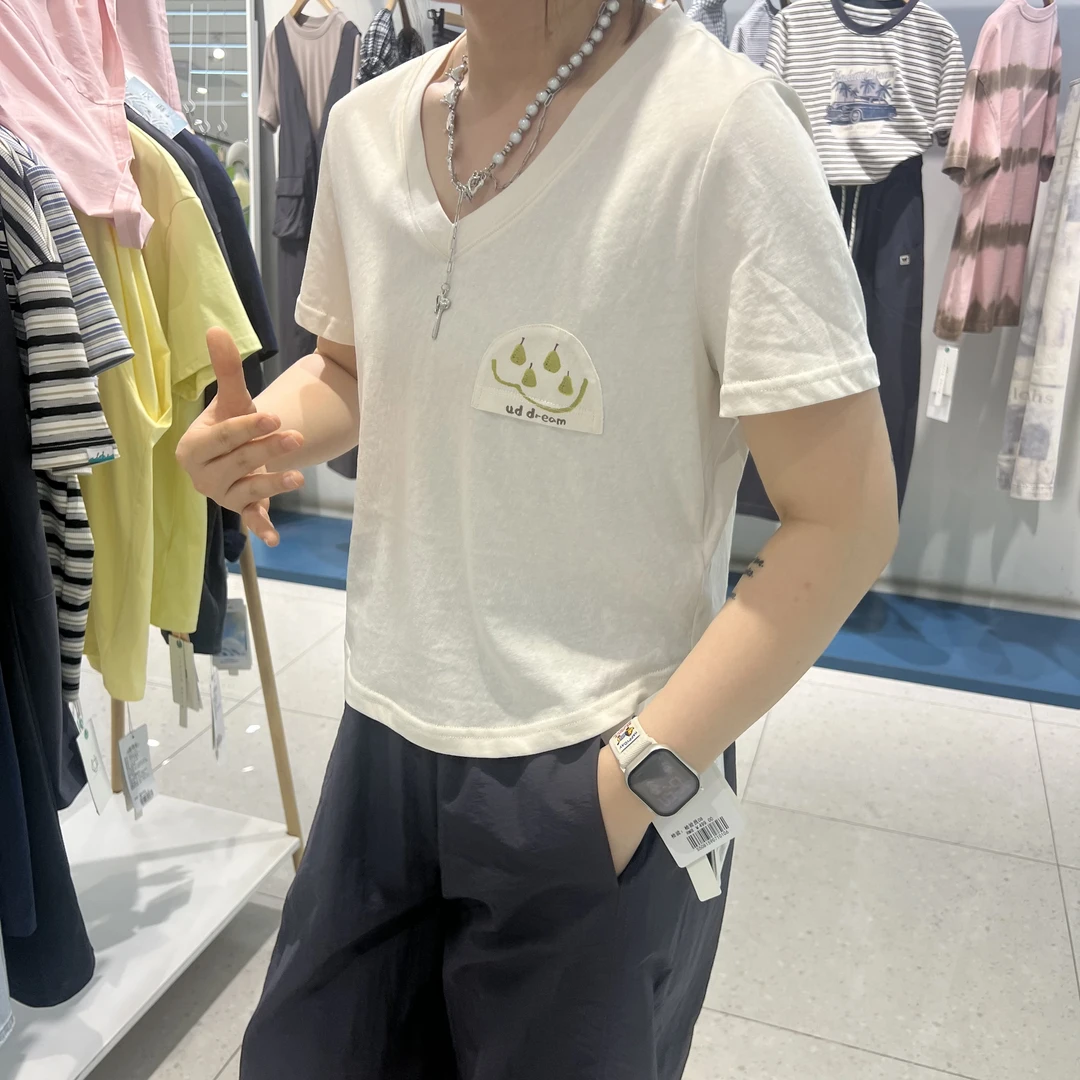 【辰美优选】 柚丁/27493夏季上新款T恤