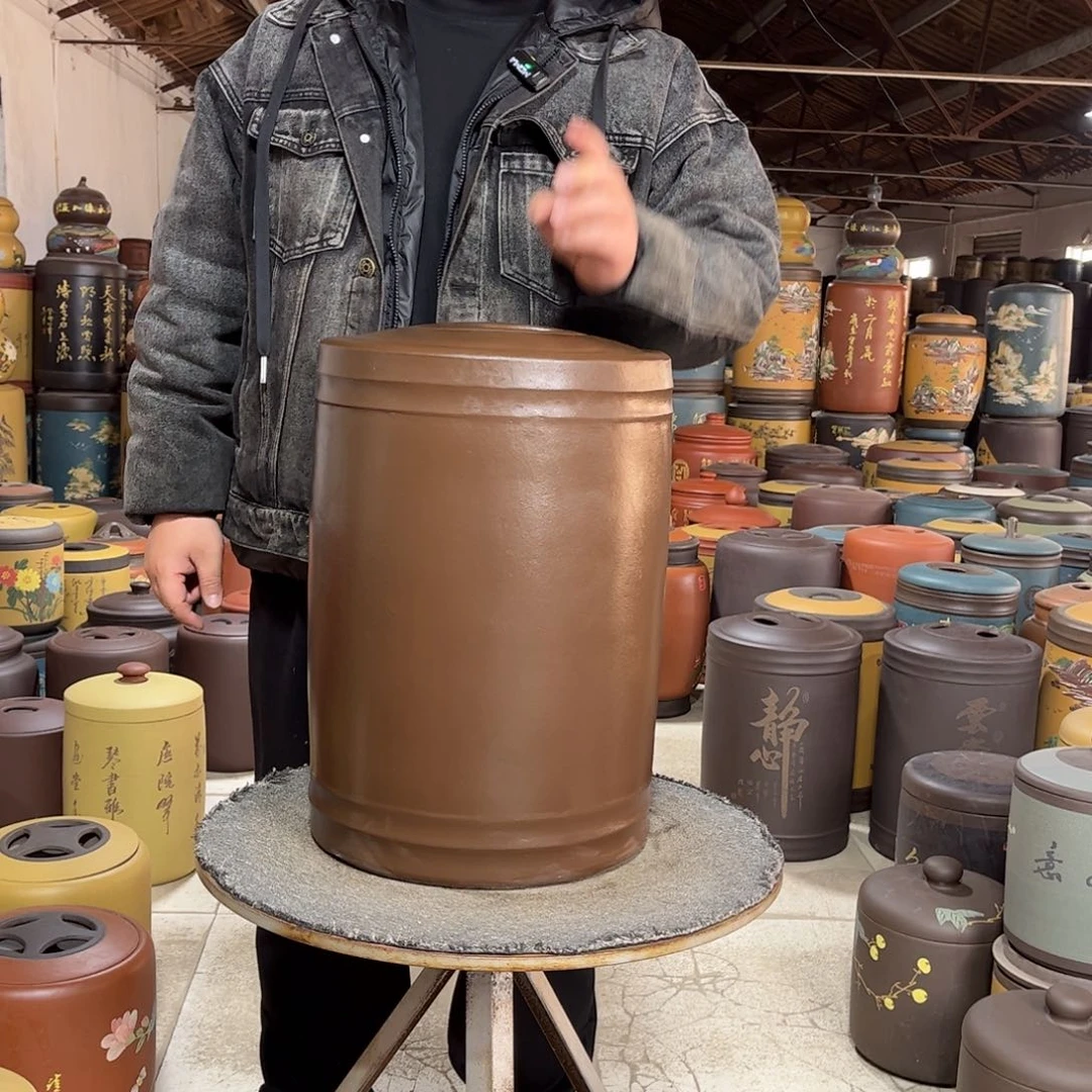 紫砂茶叶罐茶叶罐