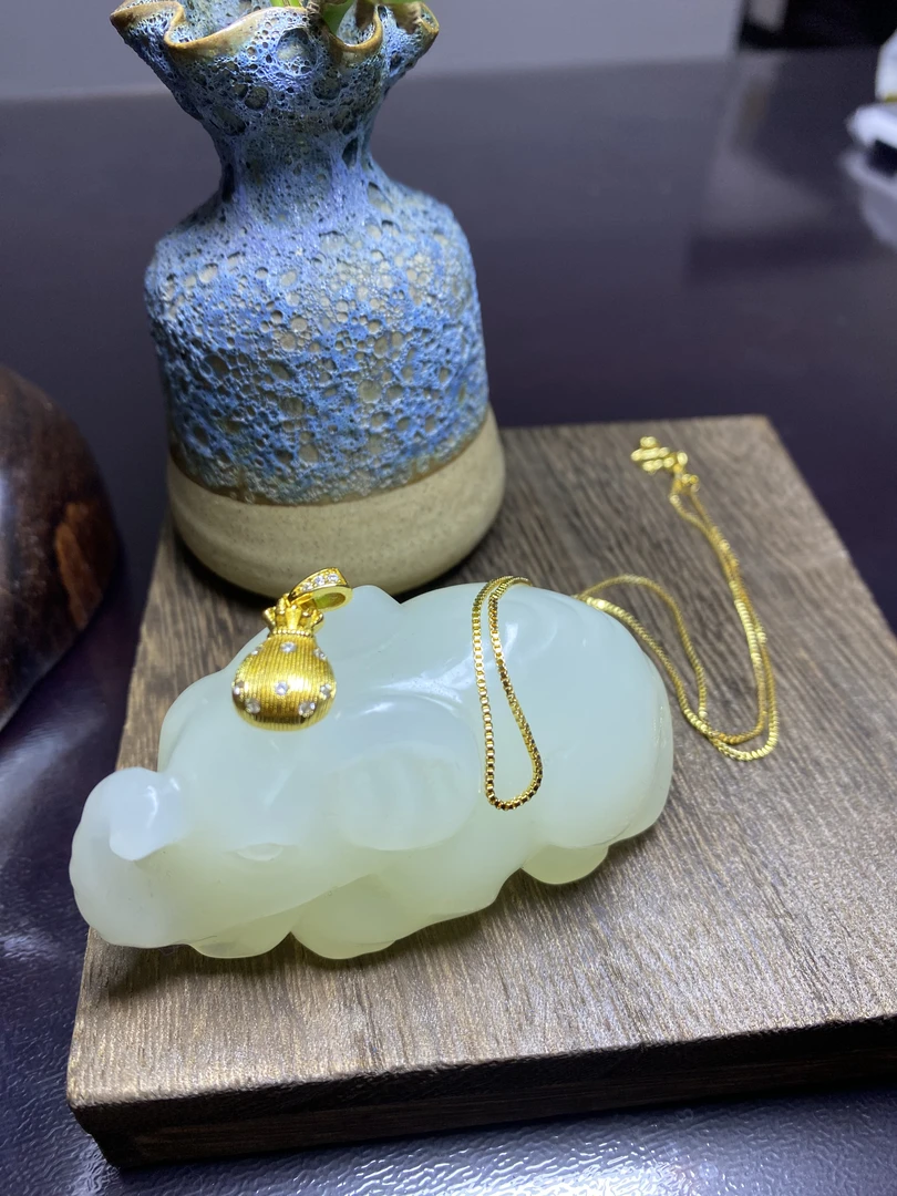 M-13:金色福袋项❤️链