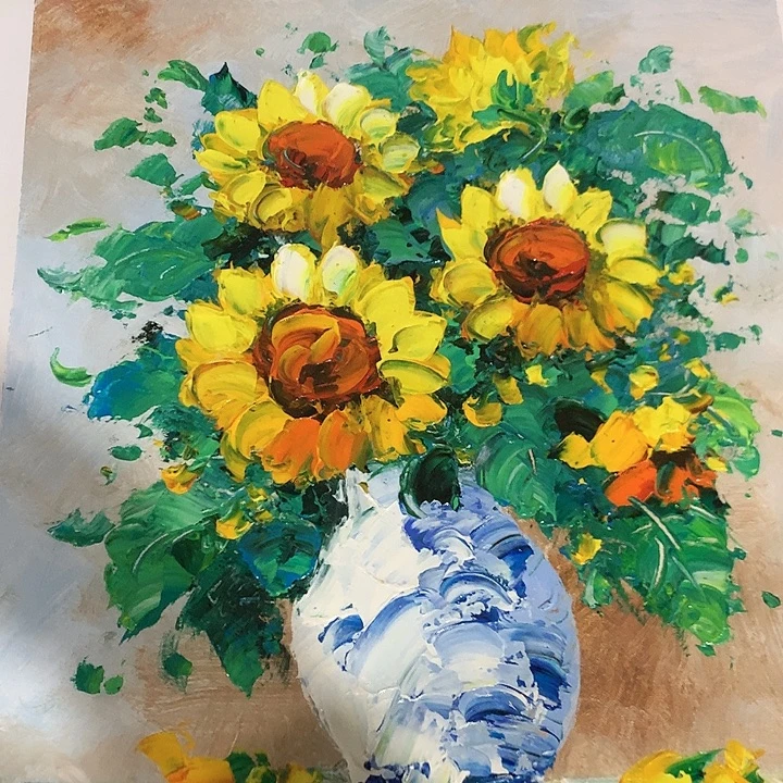 油画50*60手绘油画