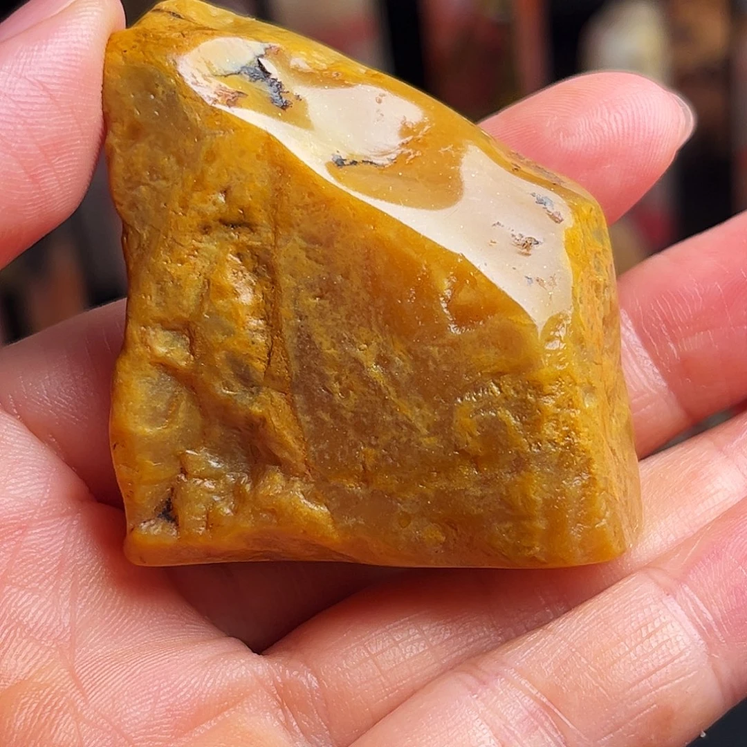 昌化石印石田黄扁章