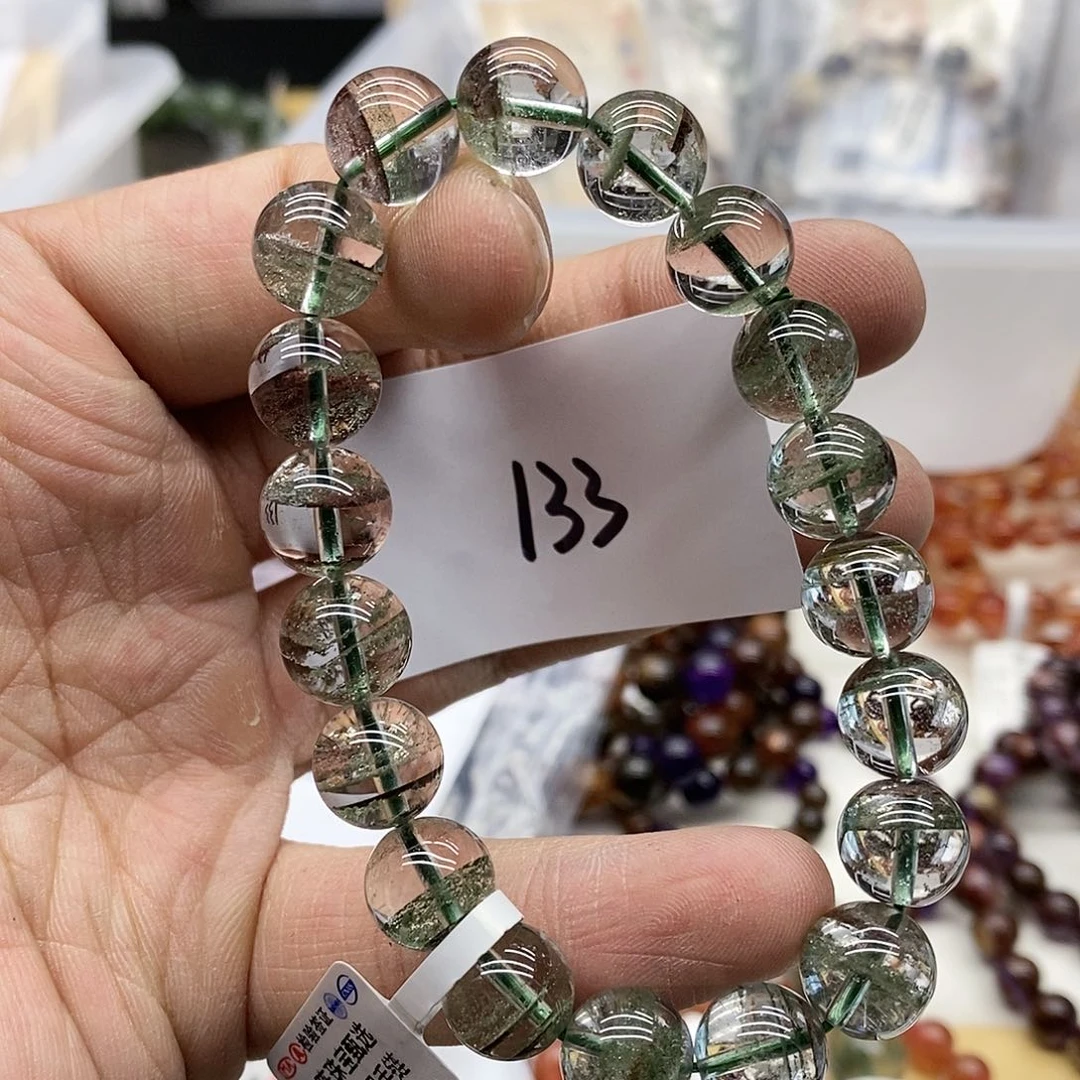 水晶手串未镶嵌天然