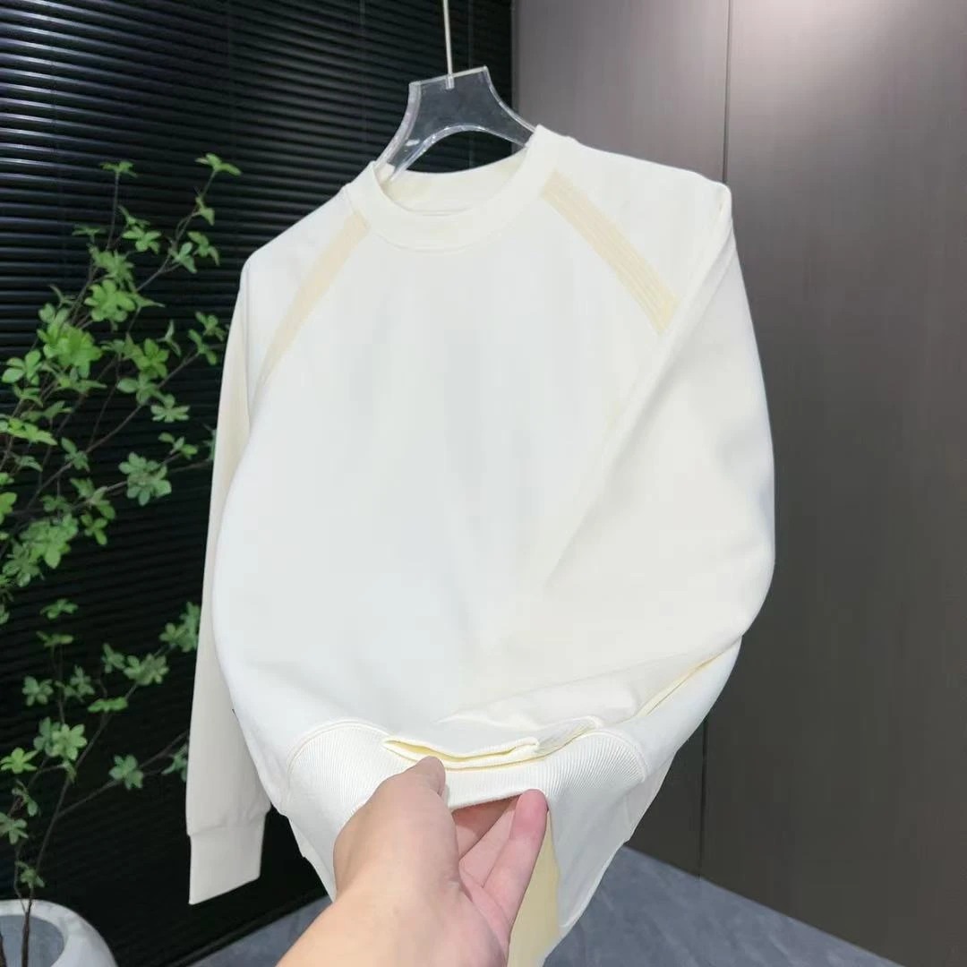 秋季新款男士简约百搭圆领套头男士潮流卫衣长袖2788