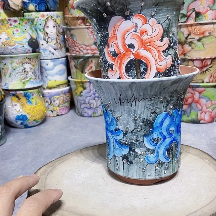 景德镇艺术手绘作品