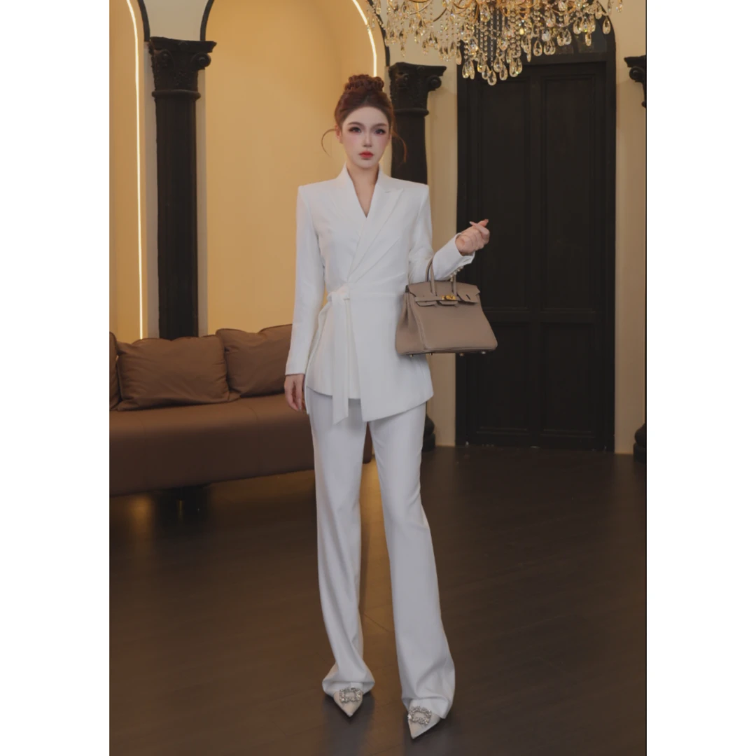 【温迪专属】时尚气质法式时尚套装极简风JX1123