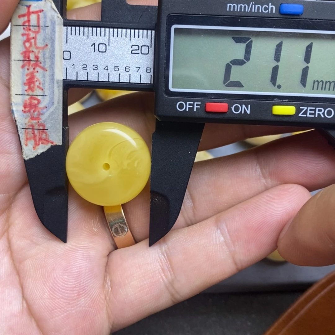 裸石蜜蜡未镶嵌21.1x11墩子