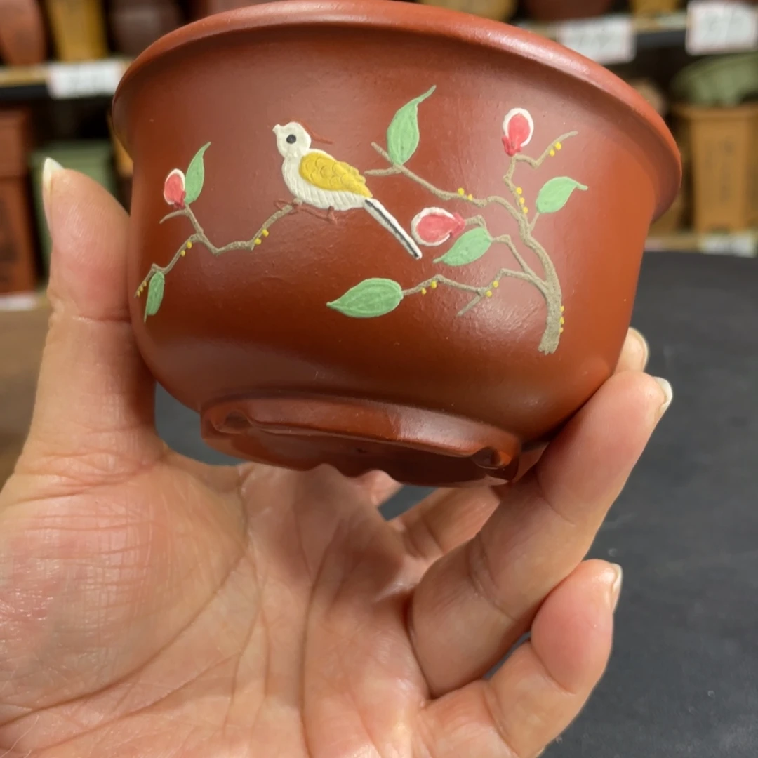 紫砂花盆紫砂花盆在这里