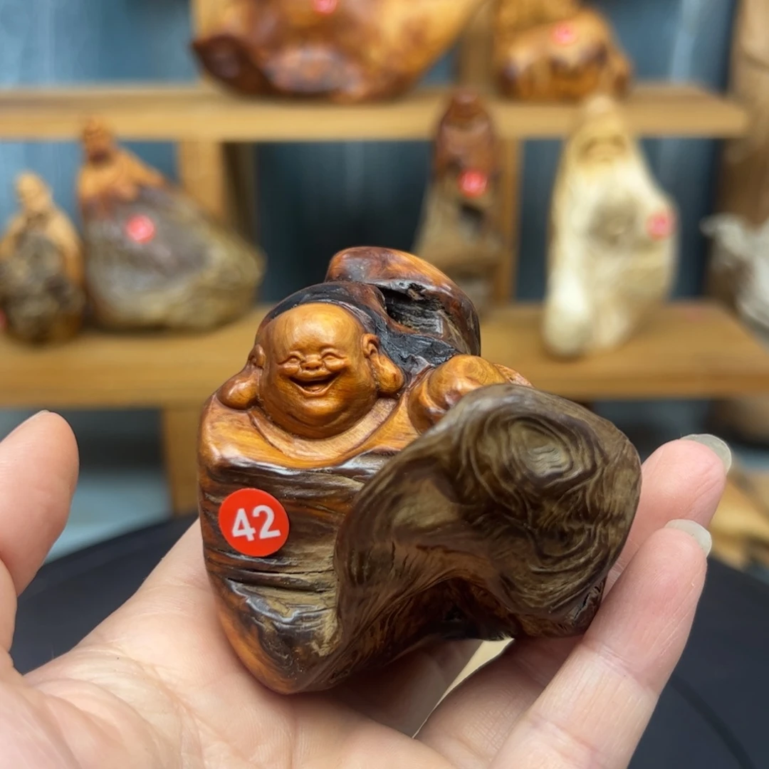 木D*B崖柏木摆件手把件