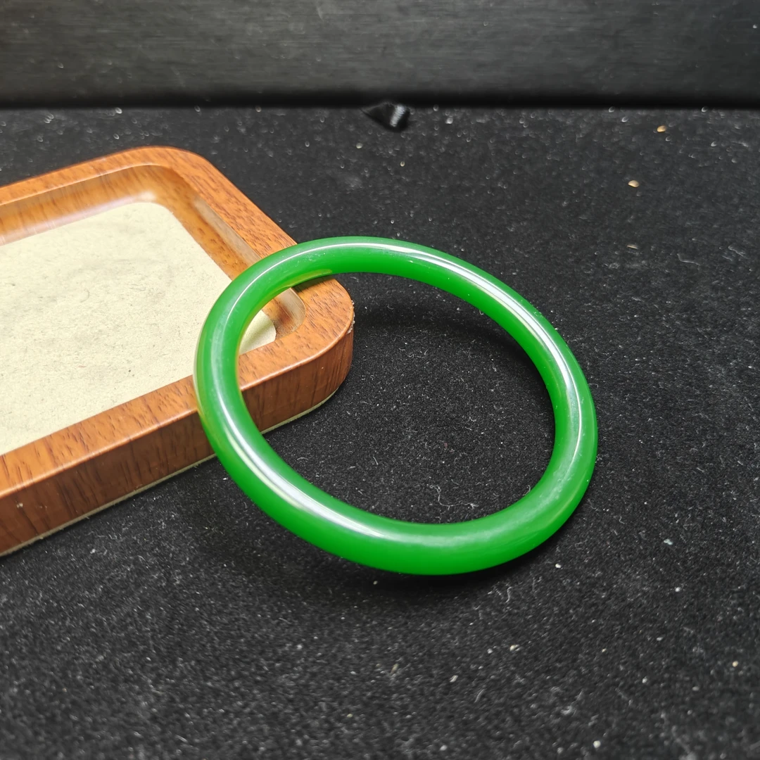 [停业清货]俄碧菠菜绿美人条手镯-352-多样性发一3-5