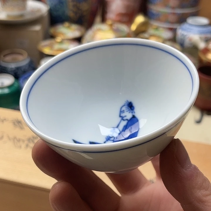 瓷片101 一人直播，看品直播间说序号