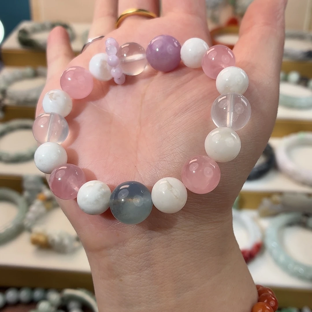 翡翠未镶嵌手镯珠珠同款