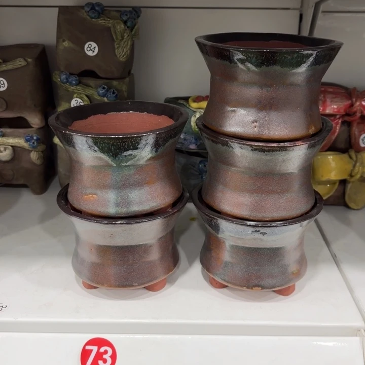 处理花盆5个内扣10高8.5