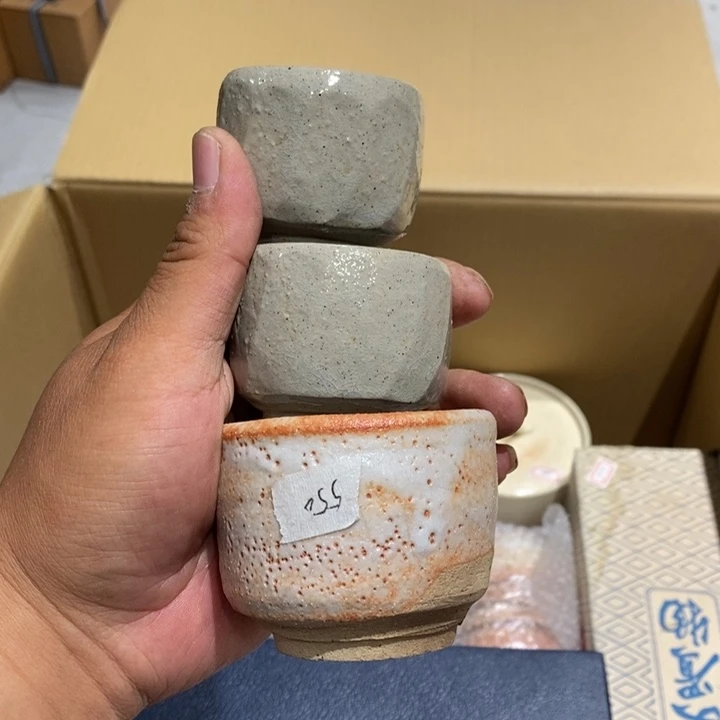 日本淘器小杯大漏