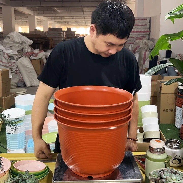 矮陶口30高22陶色4个无托