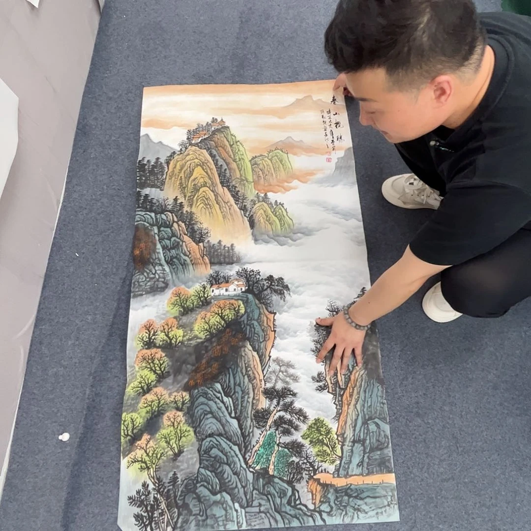 国画国画作品纯手绘国画