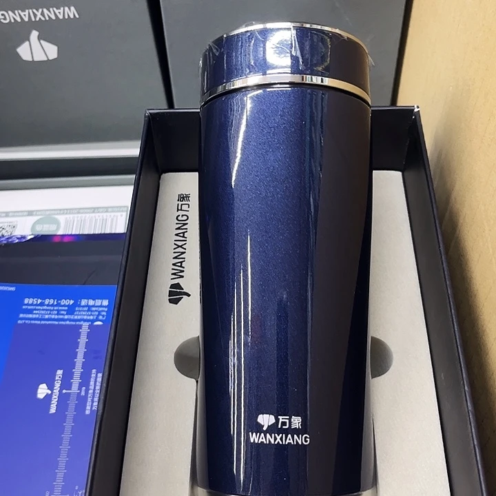 万象保温杯f72l-420蓝黑色