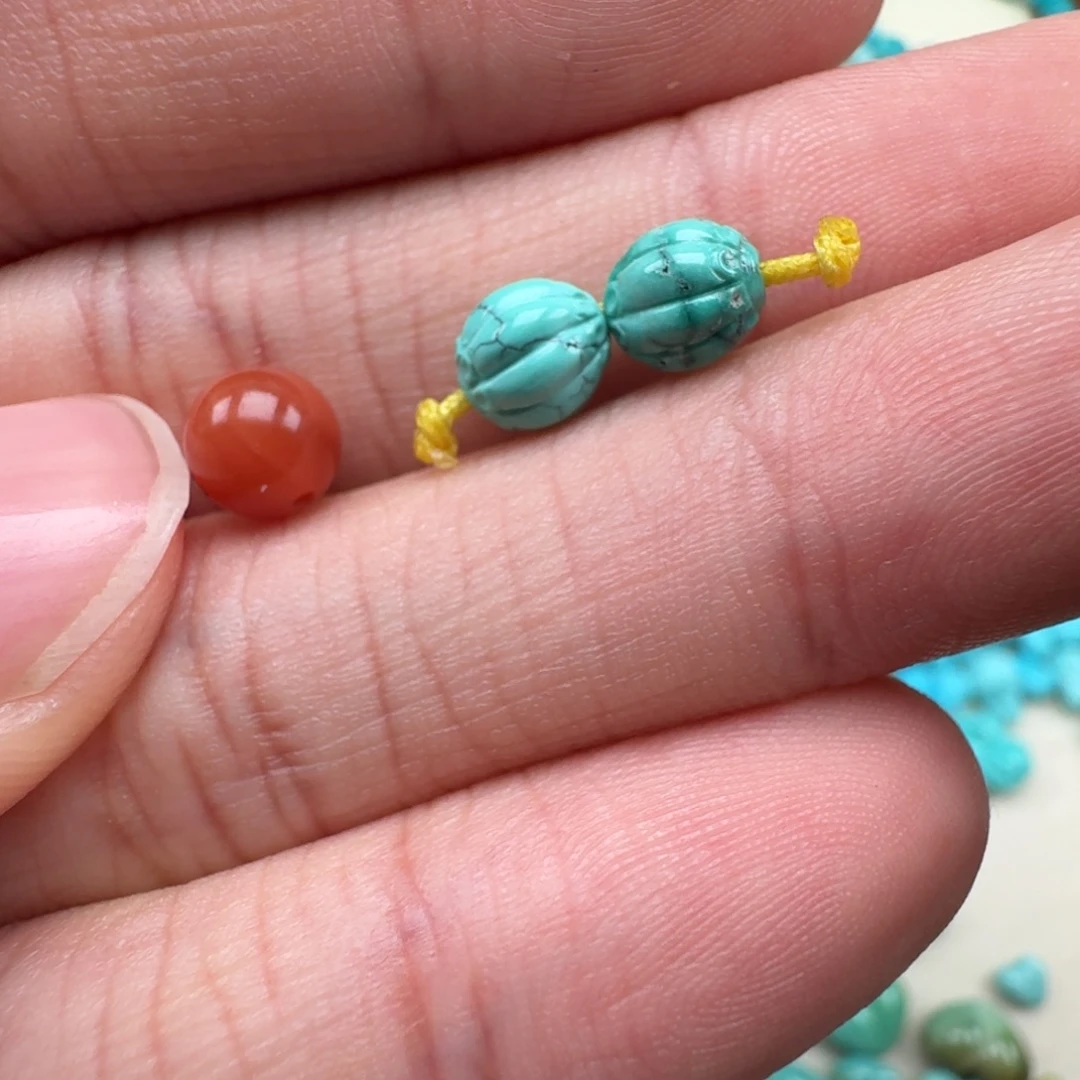 南红玛瑙未镶嵌珠宝半成品