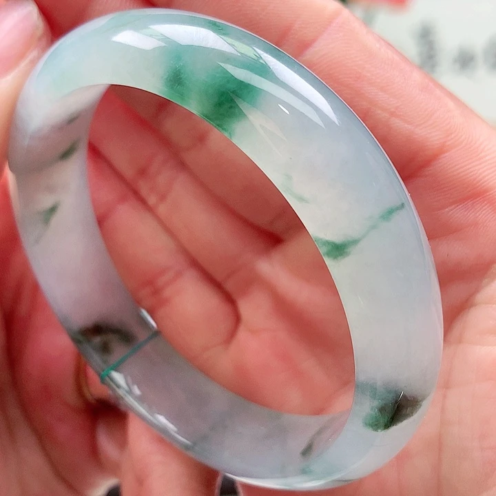 翡翠未镶嵌手镯天然翡翠手镯