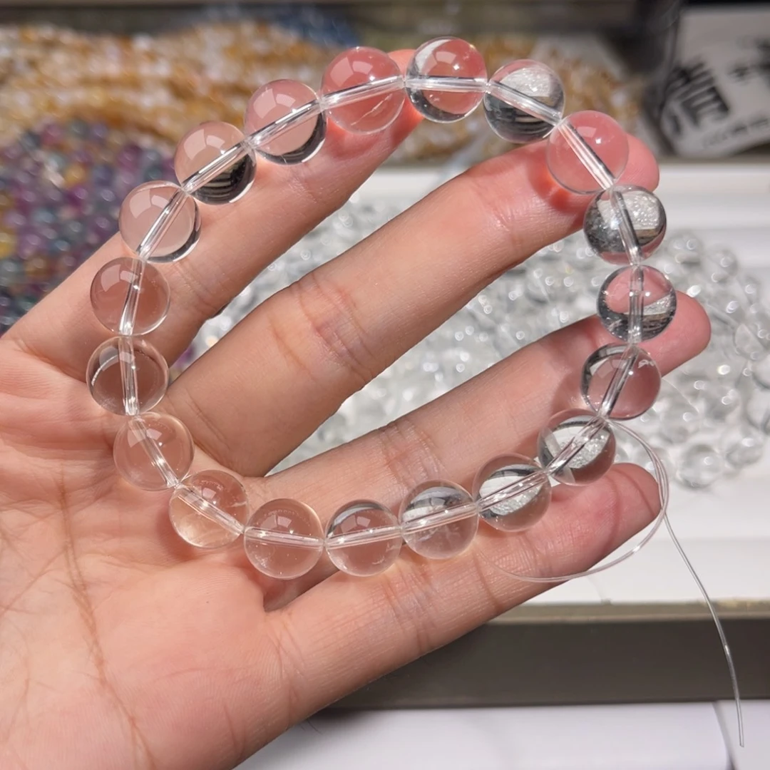 水晶手链未镶嵌白水晶014