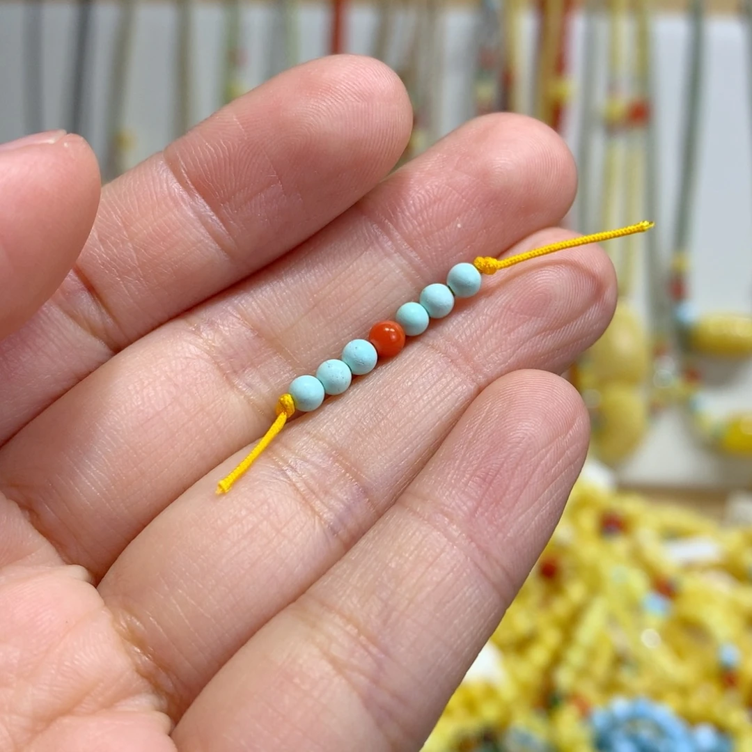 南红玛瑙未镶嵌珠宝半成品配饰3.3mm