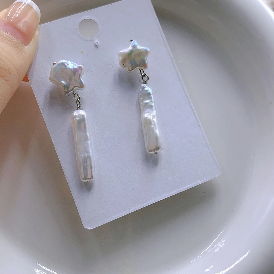 颈饰银S925镶嵌淡水珍珠