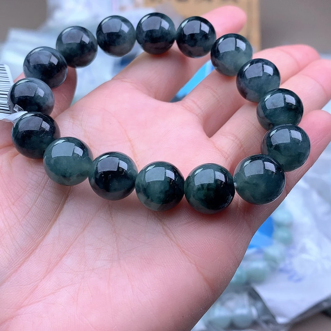 未镶嵌手串定制翡翠