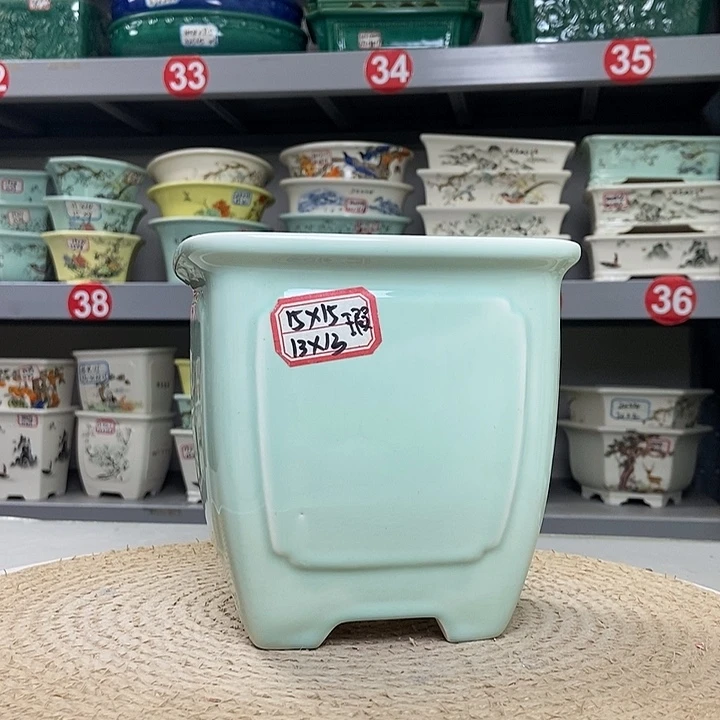 紫砂紫砂花盆3838