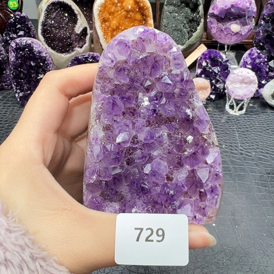 未镶嵌珠宝半成品紫晶