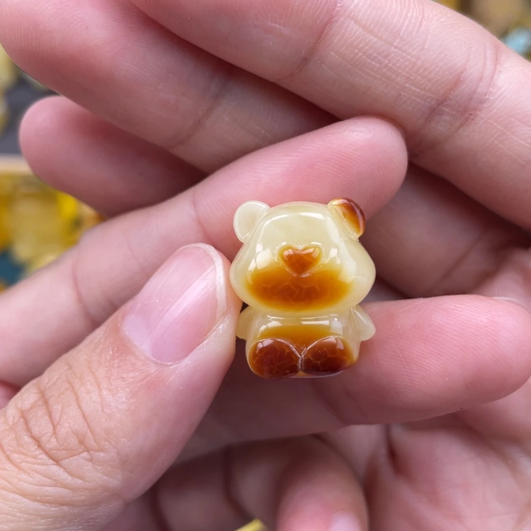 裸石琥珀未镶嵌蜜蜡