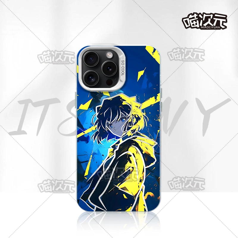 超酷小哀二次元手机壳防指纹爆款动漫浮雕适用苹果华为小米ins风