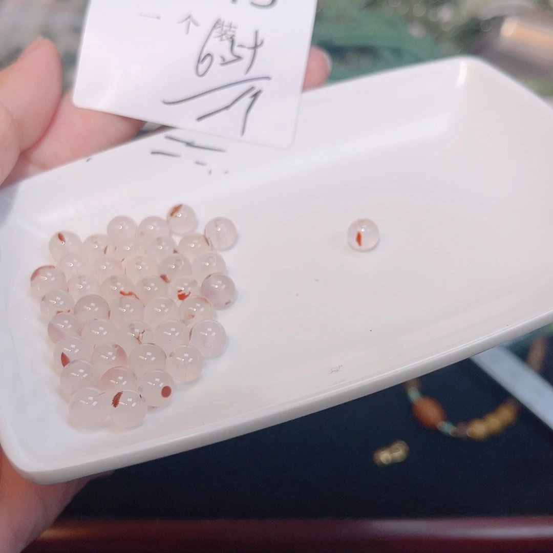 珠宝半成品未镶嵌水晶143 。