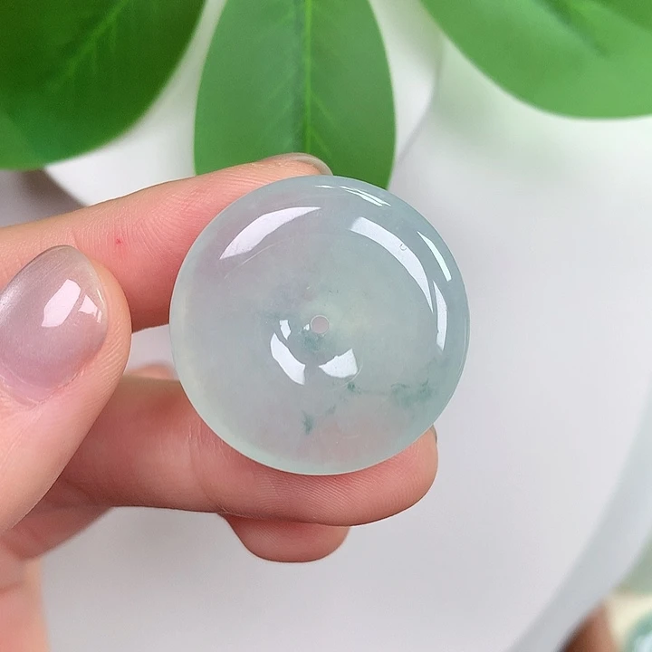 翡翠未镶嵌颈饰50/27.6-5.8mm