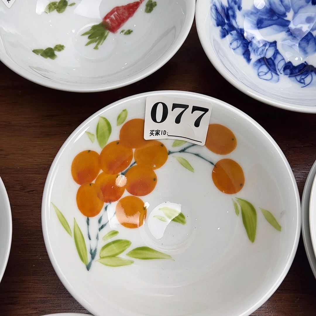 瓷片景德镇陶瓷手工手绘制作