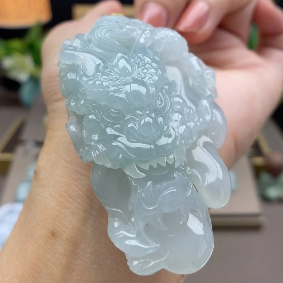 翡翠未镶嵌颈饰吊坠43